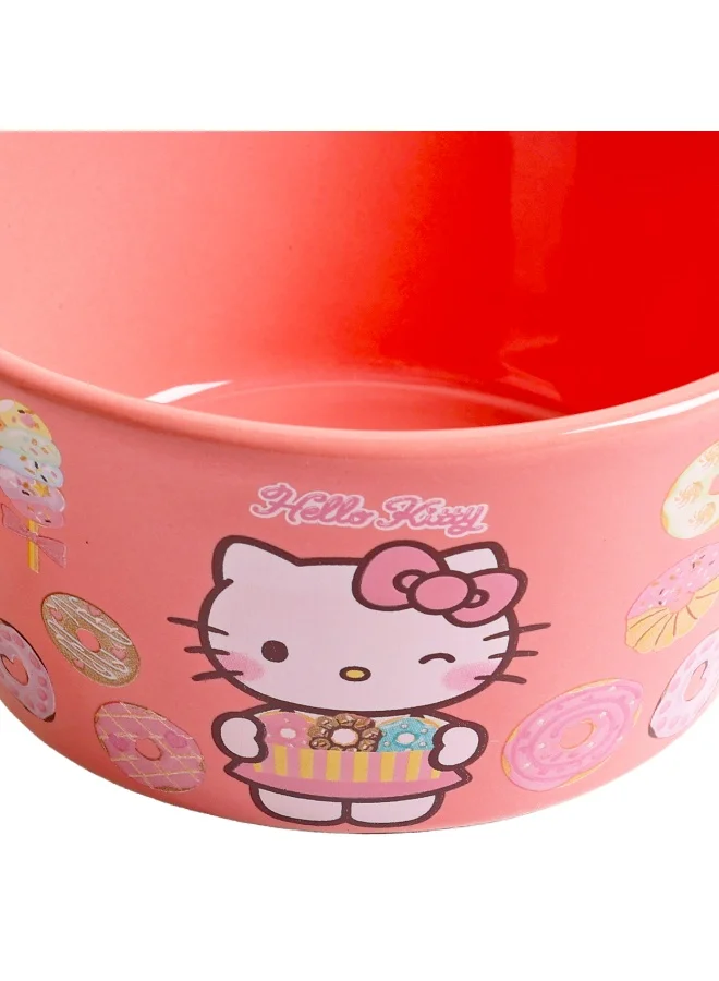 Sanrio  Sanrio  Hello Kitty Ceramic Bowl - 400ml for Women | Best Price UAE